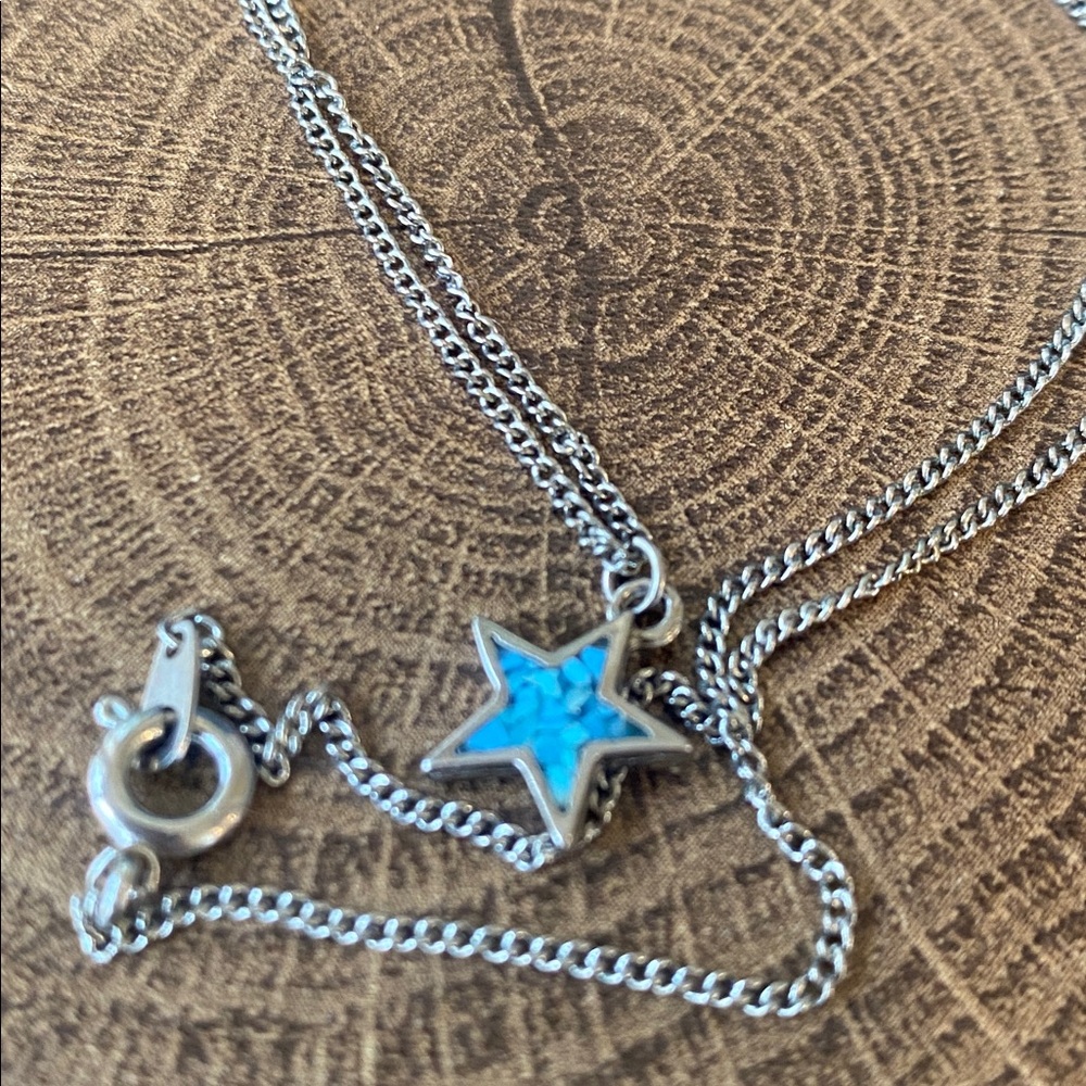 NWOT Sterling Star š« Necklace - Picture 3 of 7